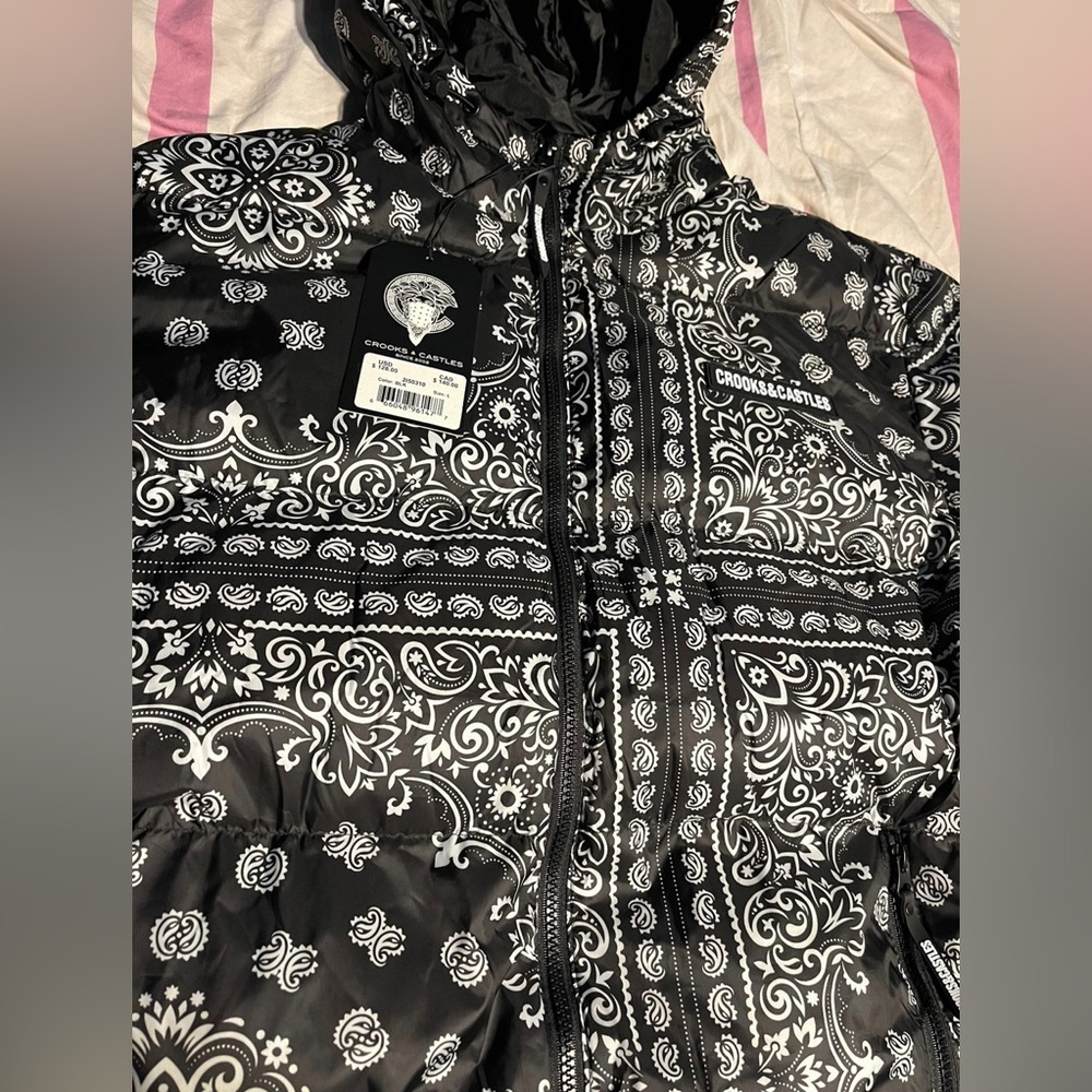 Crooks and castles puffer jacket - Picture 2 of 4